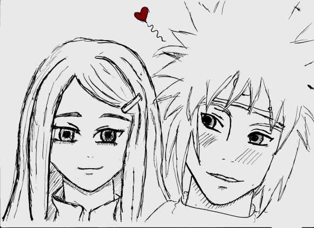 kushina a minato (za mlada)  XD 